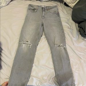 Grey Zara jeans